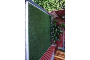 Schutting kunstgras
