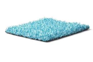 Turquoise kunstgras
