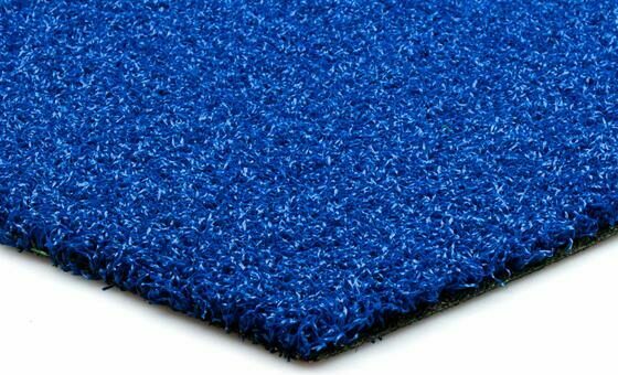 Blauw kunstgras multiplay