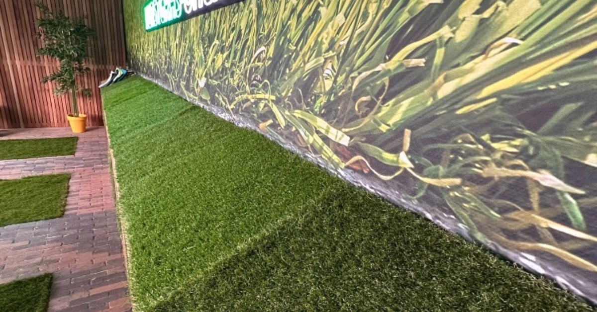 Kunstgras in huis