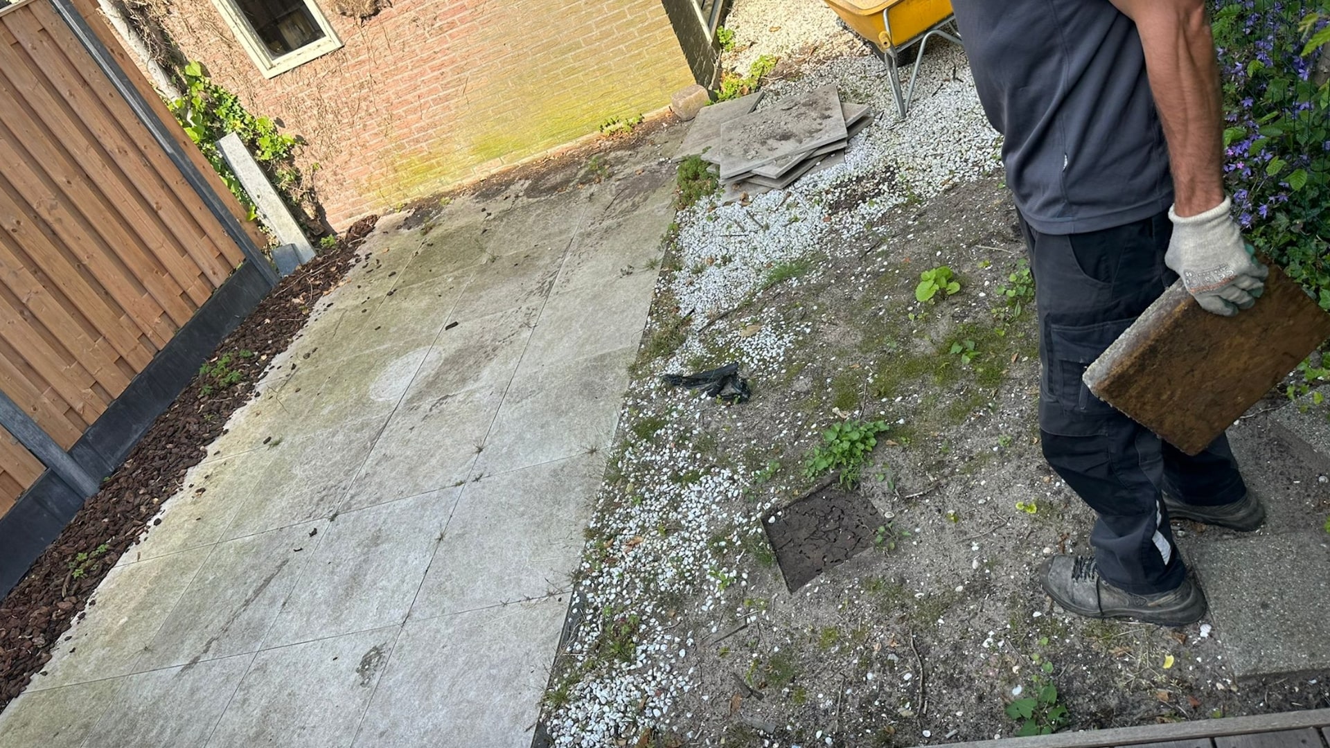 Kunstgras in Jisp voor